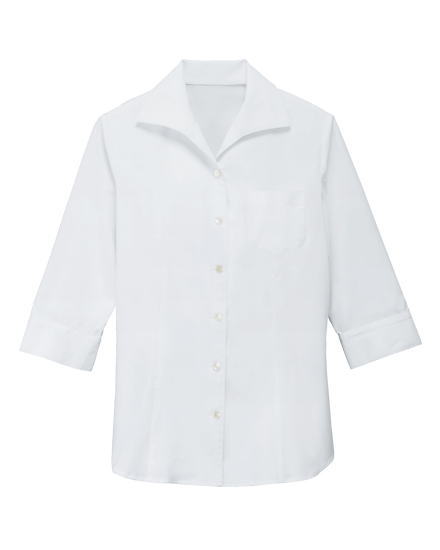 ホテル ユニフォーム ＆ 飲食店用 制服 Servo サーヴォ 女子 シャツ BL309-A9 白