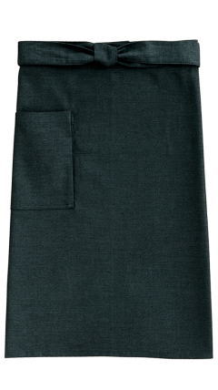 ホテル ユニフォーム ＆ 飲食店用 制服 ボストン商会 BON UNI ボンユニ 和の風 エプロン 09154-09 黒