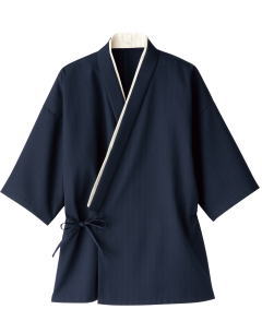 ホテル ユニフォーム ＆ 飲食店用 制服 ボンマックス FACE MIX フェイスミックス 男女兼用 作務衣 FJ0704U-8 ネイビー