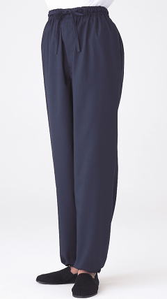 ホテル ユニフォーム ＆ 飲食店用 制服 Servo サーヴォ 男女兼用 作務衣パンツ H2097 ダークブルー