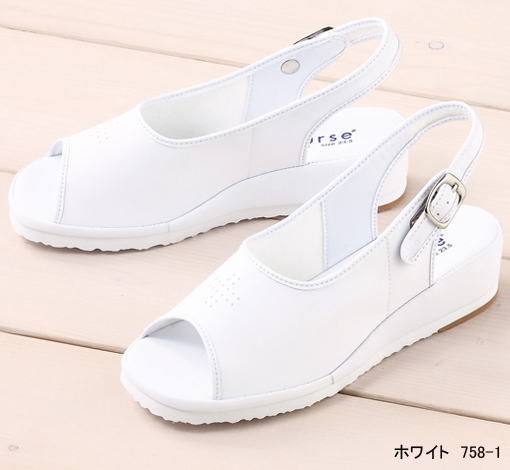 医療用 白衣 ＆ 介護 ユニフォーム FOLK フォーク Soinscreer ソワンクレエ シューズ 758-1 ホワイト