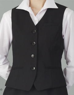 オフィス ユニフォーム ＆ 受付 制服 FOLK フォーク nuovo ヌーヴォ 女子 ベスト FV35950-9