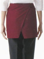 食品 ユニフォーム ＆ 厨房用 白衣 チトセ アルベ arbe エプロン T6231 背面画像